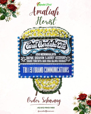 Papan Bunga Duka di Bantarbolang