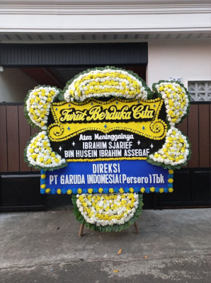 Papan Bunga Duka di Bantarbolang